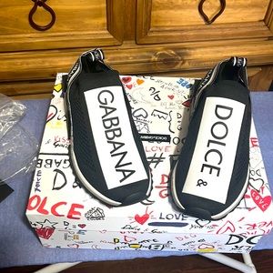 Dolce&Gabbana black shoe size 7.5 mens never worn